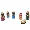 Personnages De Crèche|KAEMINGK Les 6 petits santons (Hauteur 11 cm) de Firmin