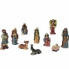 Personnages De Crèche|KAEMINGK Les 10 santons (Hauteur 13 cm) d'Emile