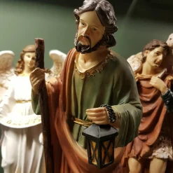 Personnages De Crèche|KAEMINGK Les 11 santons (Hauteur 30 cm) de Pauline