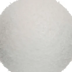 Boule De Noël|JJA Lot de 12 boules de Noël assortie Neige fraiche he Blanc