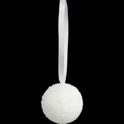 Boule De Noël|Feeric Lights & Christmas Lot de 10 boules de Noël (D60 mm) Crisalis Blanc