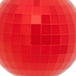 Boule De Noël|JJA Lot de 14 boules de Noël (D160 mm) Miroir Rouge