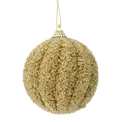 Boule De Noël|KAEMINGK Lot de 12 boules de Noël (D80 mm) Etincelle Or