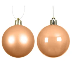 Boule De Noël|KAEMINGK Lot de 16 boules de Noël (D40 mm) Aravis Pêche