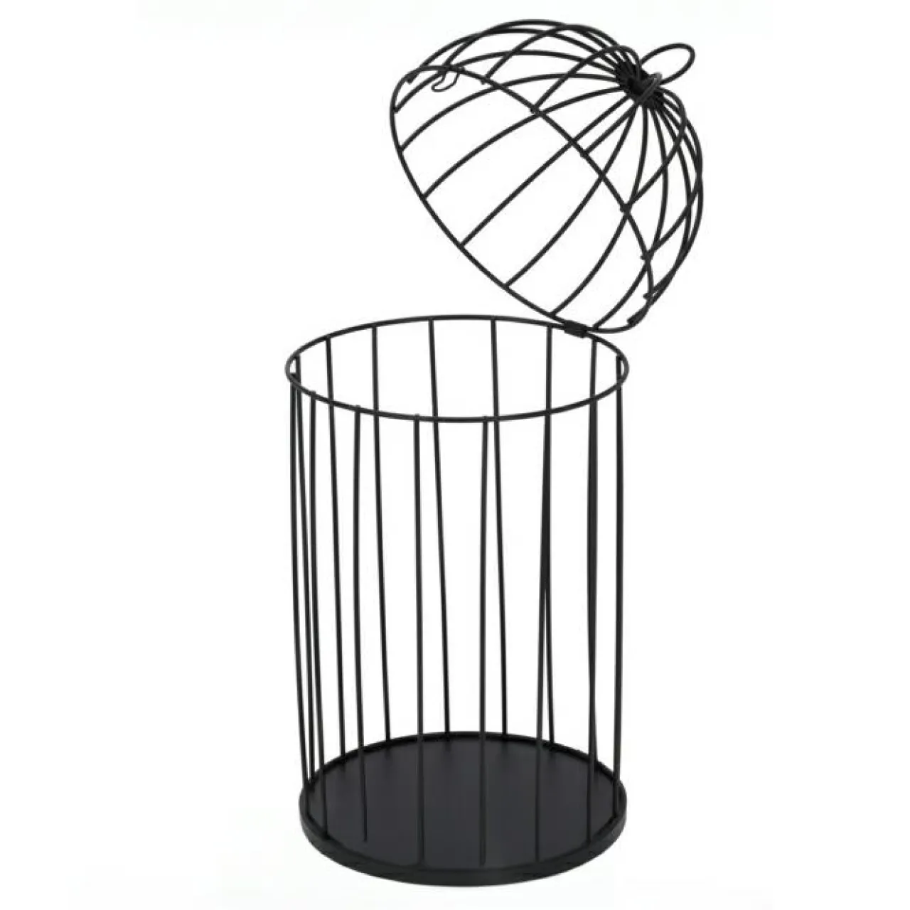 Déco Et Objet De Noël|KOOPMAN Lot de 3 cages à oiseaux (H41 cm) Christmas Chic Noir