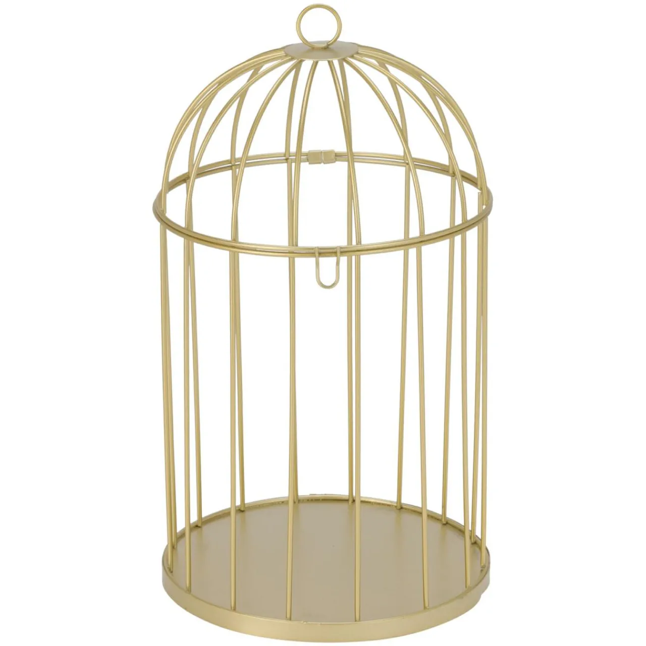 Déco Et Objet De Noël|KOOPMAN Lot de 3 cages à oiseaux (H41 cm) Christmas Chic Dé Or