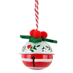 Décoration De Sapin|KAEMINGK Lot de 6 clochettes en métal (D5 cm) Tradition Multicolore