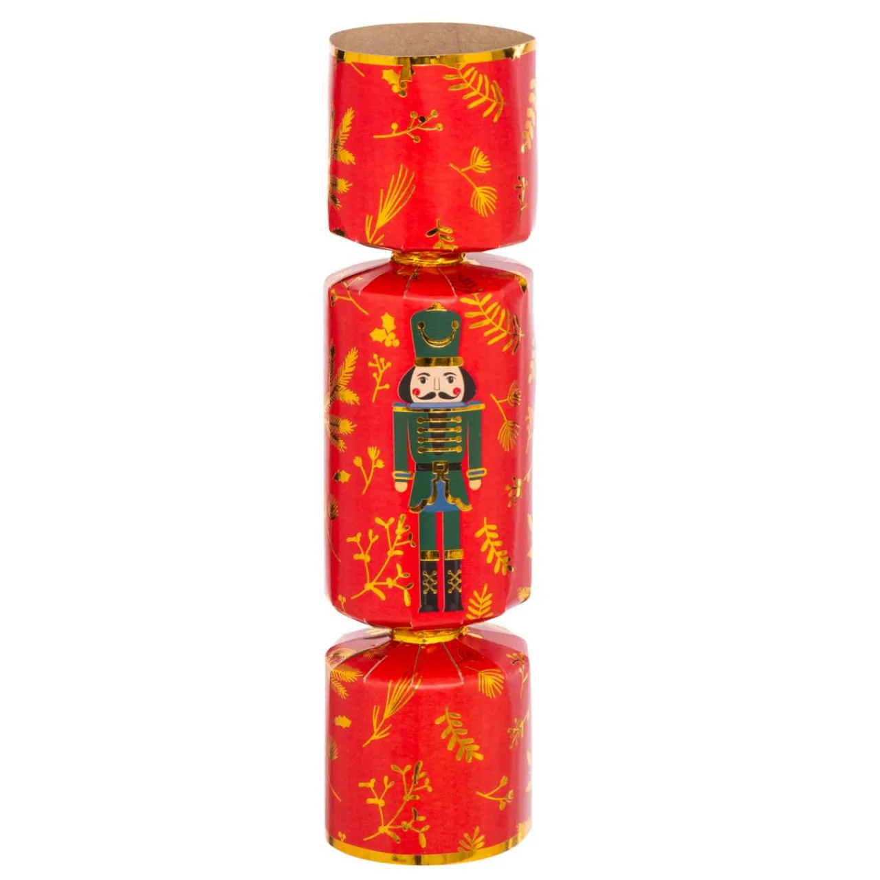 Déco De Table|JJA Lot de 6 crackers de Noël Soldats Casse-noisette Vert et Rouge Multicolore
