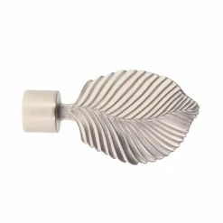 Tringle À Rideau, Barre Et Support|LUANCE Lot de 2 embouts tringle (D20 mm) Jim Exotica Argent