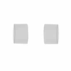 Tringle À Rideau, Barre Et Support|LUANCE Lot de 2 embouts tringle (D28 mm) Lino Bouchons mat Blanc