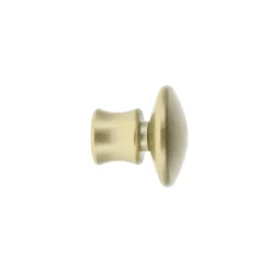 Tringle À Rideau, Barre Et Support|LUANCE Lot de 2 embouts tringle métal (D20 mm) Champignon Or