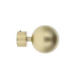 Tringle À Rideau, Barre Et Support|LUANCE Lot de 2 embouts tringle métal (D28 mm) Gaïa Or