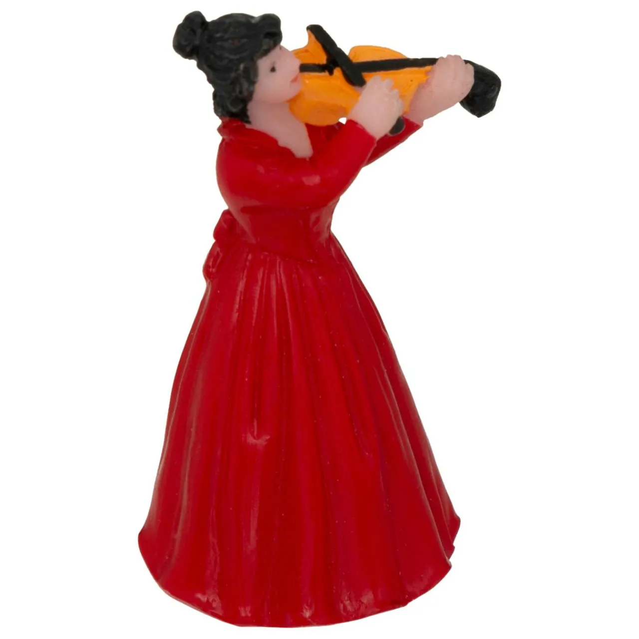 Personnage Et Accessoire Pour Village|JJA Lot de 5 figurines et accessoires pour village (H22 cm) Musique et kiosque Multicolore