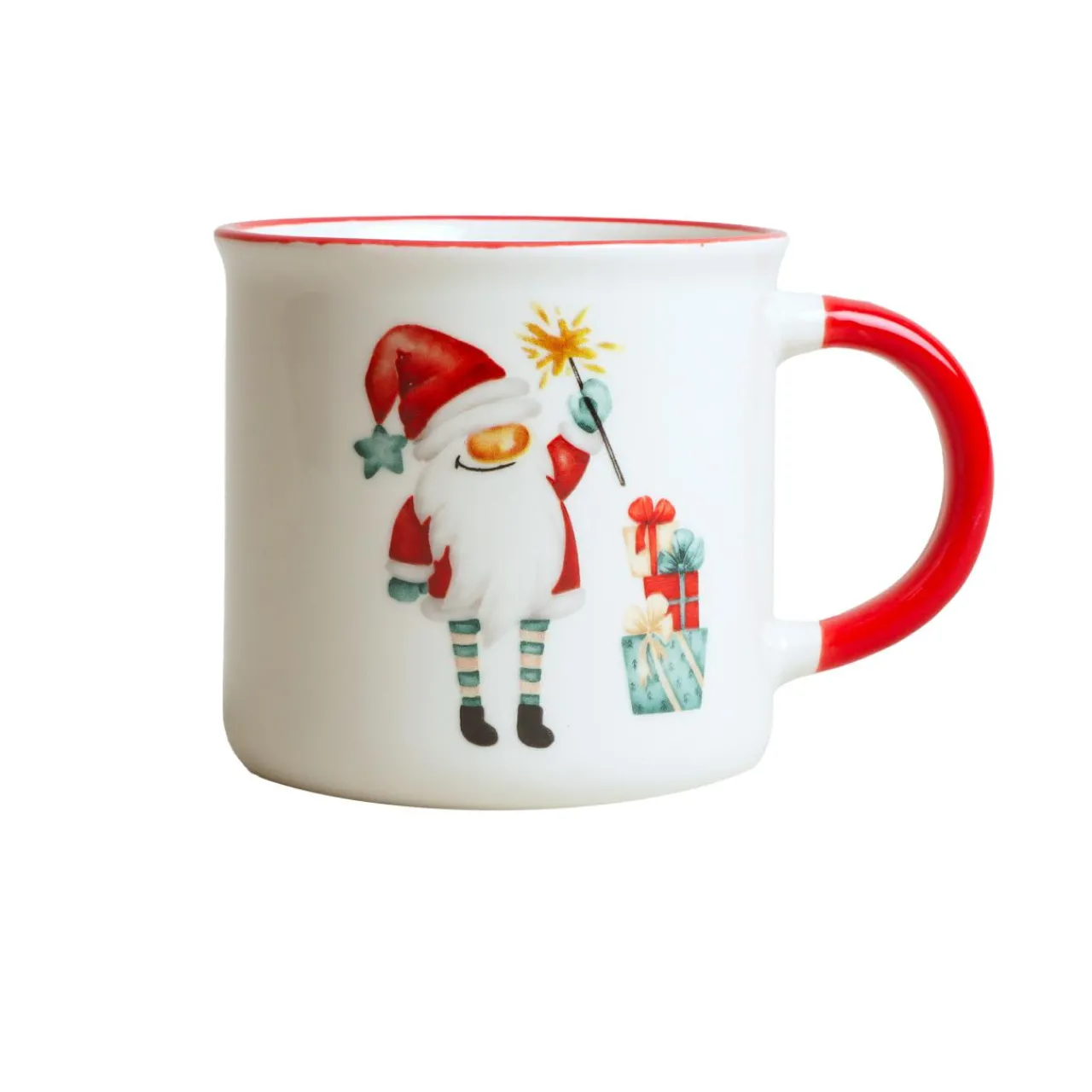 Vaisselle De Noël|KOOPMAN Lot de 2 Mugs de Noël Douceur Multicolore