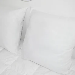Couette, Oreiller, Traversin|EMINZA Lot de 2 oreillers rectangulaires moelleux (45 x 70 cm) Volume Blanc