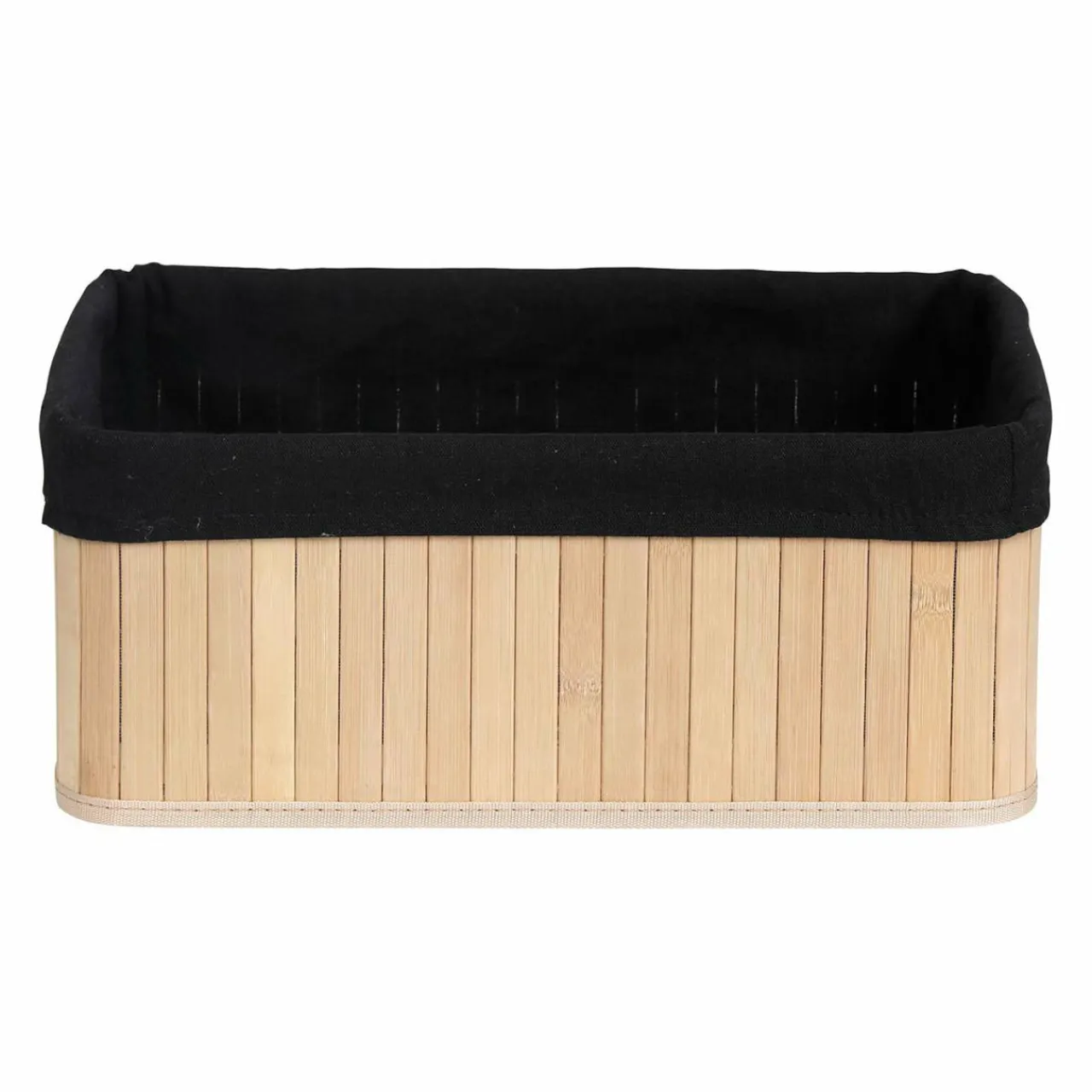Panier Et Organisateur|Accessoire Salle De Bain|TENDANCE Lot de 4 paniers Anako Noir