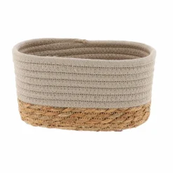 Panier Et Organisateur|Accessoire Salle De Bain|TENDANCE Lot de 3 paniers de rangement (H13 cm) Timeless Taupe