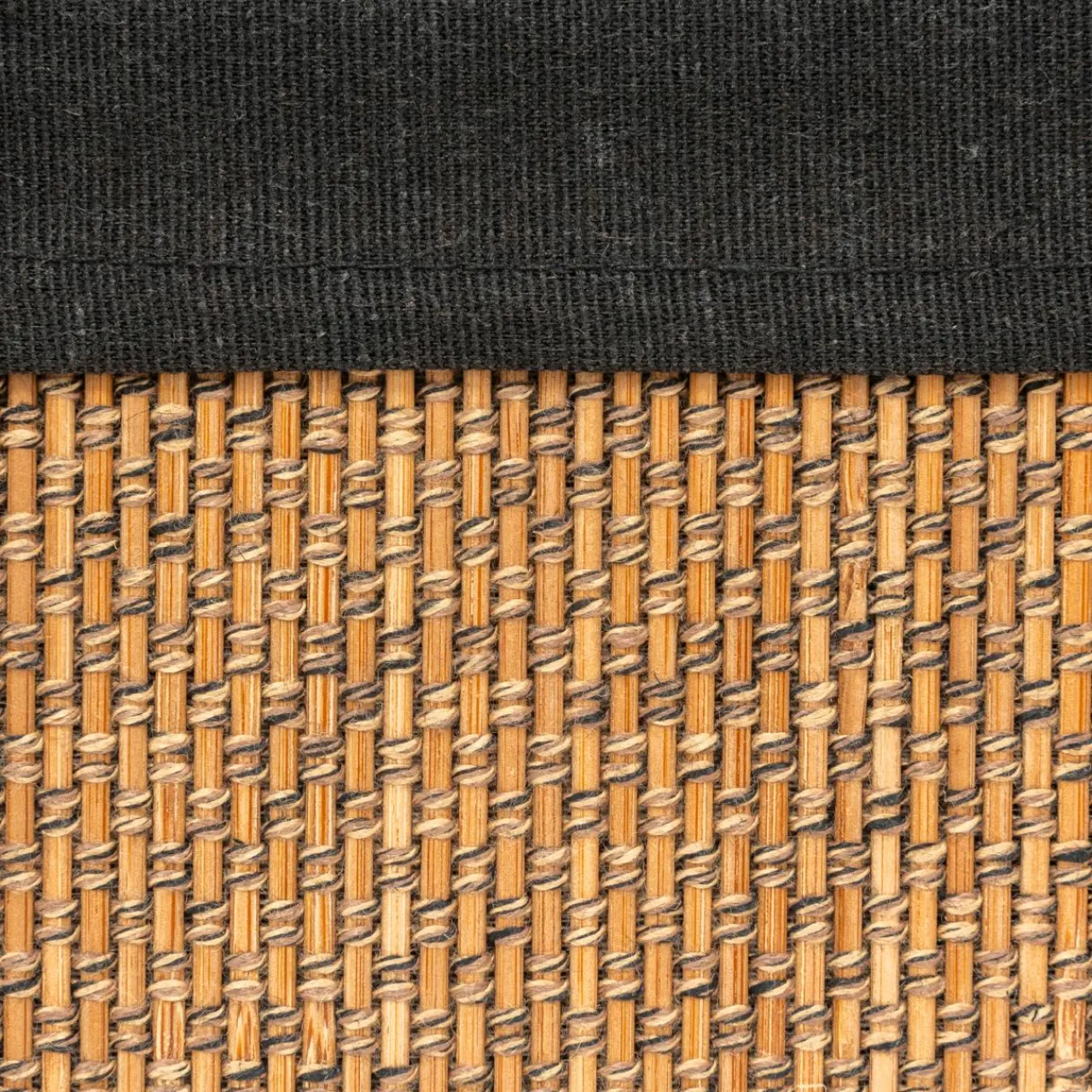 Accessoire Salle De Bain|5 Five Simply Smart Lot de 3 paniers de rangement bambou (H12 cm) Stremy Beige