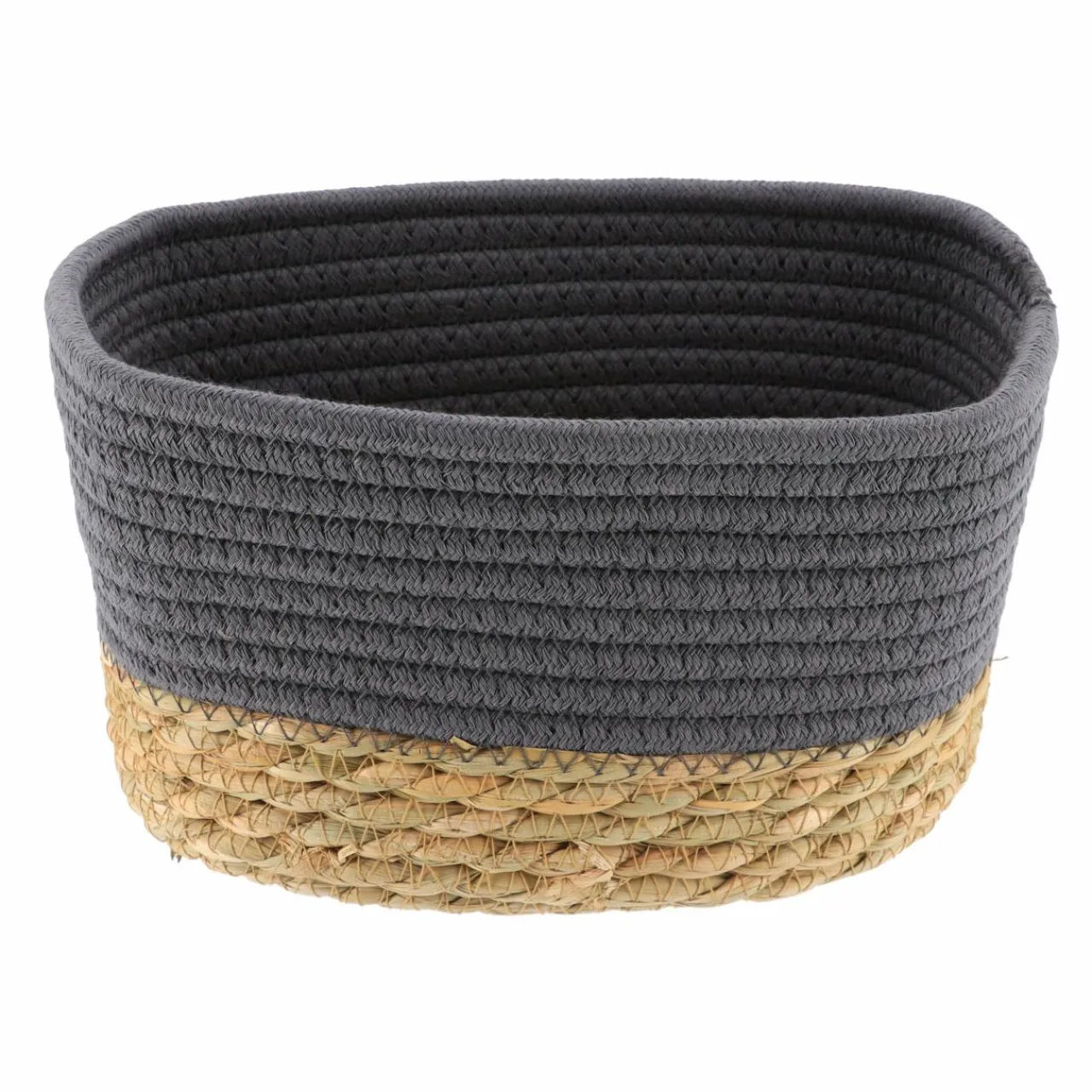 Panier Et Organisateur|Accessoire Salle De Bain|TENDANCE Lot de 3 paniers de rangement (H13 cm) Timeless Gris