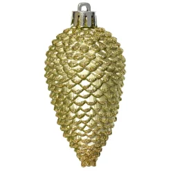 Décoration De Sapin|KAEMINGK Lot de 6 pommes de pin à suspendre (H8 cm) Alpine Thé Vert