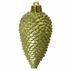 Décoration De Sapin|KAEMINGK Lot de 6 pommes de pin à suspendre (H8 cm) Alpine Pistache