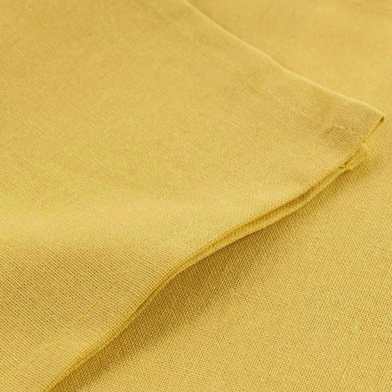 Serviette De Table|DOUCEUR D'INTERIEUR Lot de 3 serviettes coton (40 x 40 cm) Initia Jaune