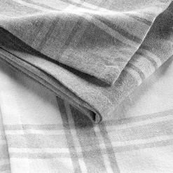 Accessoire Cuisine|DOUCEUR D'INTERIEUR Lot de 2 torchons coton recyclé Cuisiline chiné Gris