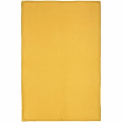 Accessoire Cuisine|ATMOSPHERA Lot de 3 torchons Geom Jaune ocre