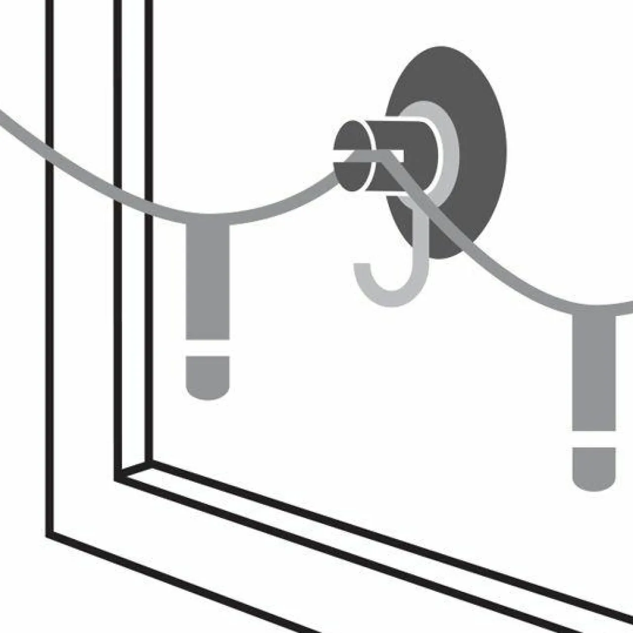 Accessoire Électrique|KAEMINGK Lot de 12 ventouses grand format