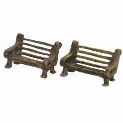 Personnage Et Accessoire Pour Village|KAEMINGK Lot de bancs publics pour aménager un village