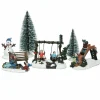 Personnage Et Accessoire Pour Village|KAEMINGK Lot de figurines et accessoires Parc d'enfants pour village