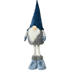 Père Noël, Animaux Et Personnage|KAEMINGK Lutin de Noël (H50 cm) Hugues chapeau pointu Bleu