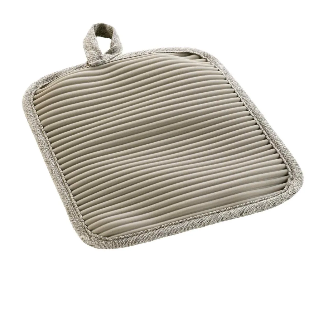 Accessoire Cuisine|douceur d'intu017drieur Manique avec poche en coton (18,5 x 18,5 cm) Adam Beige