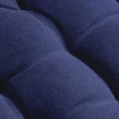 Coussin De Sol|EMINZA Matelas de sol coton (120 x 60 cm) Pixel Bleu marine