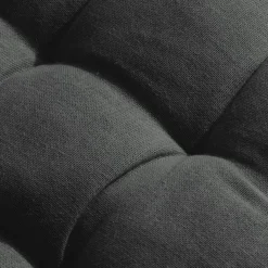 Coussin De Sol|EMINZA Matelas de sol coton (120 x 60 cm) Pixel Gris Anthracite