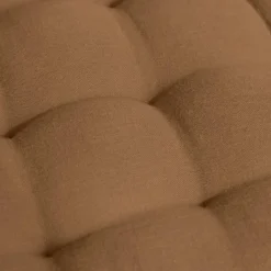 Coussin De Sol|EMINZA Matelas de sol gaze de coton (60 x 120 cm) Gaïa Camel