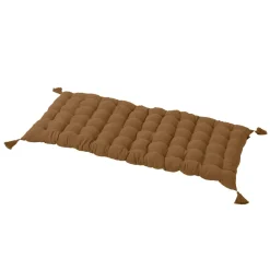 Coussin De Sol|EMINZA Matelas de sol gaze de coton (60 x 120 cm) Gaïa Camel