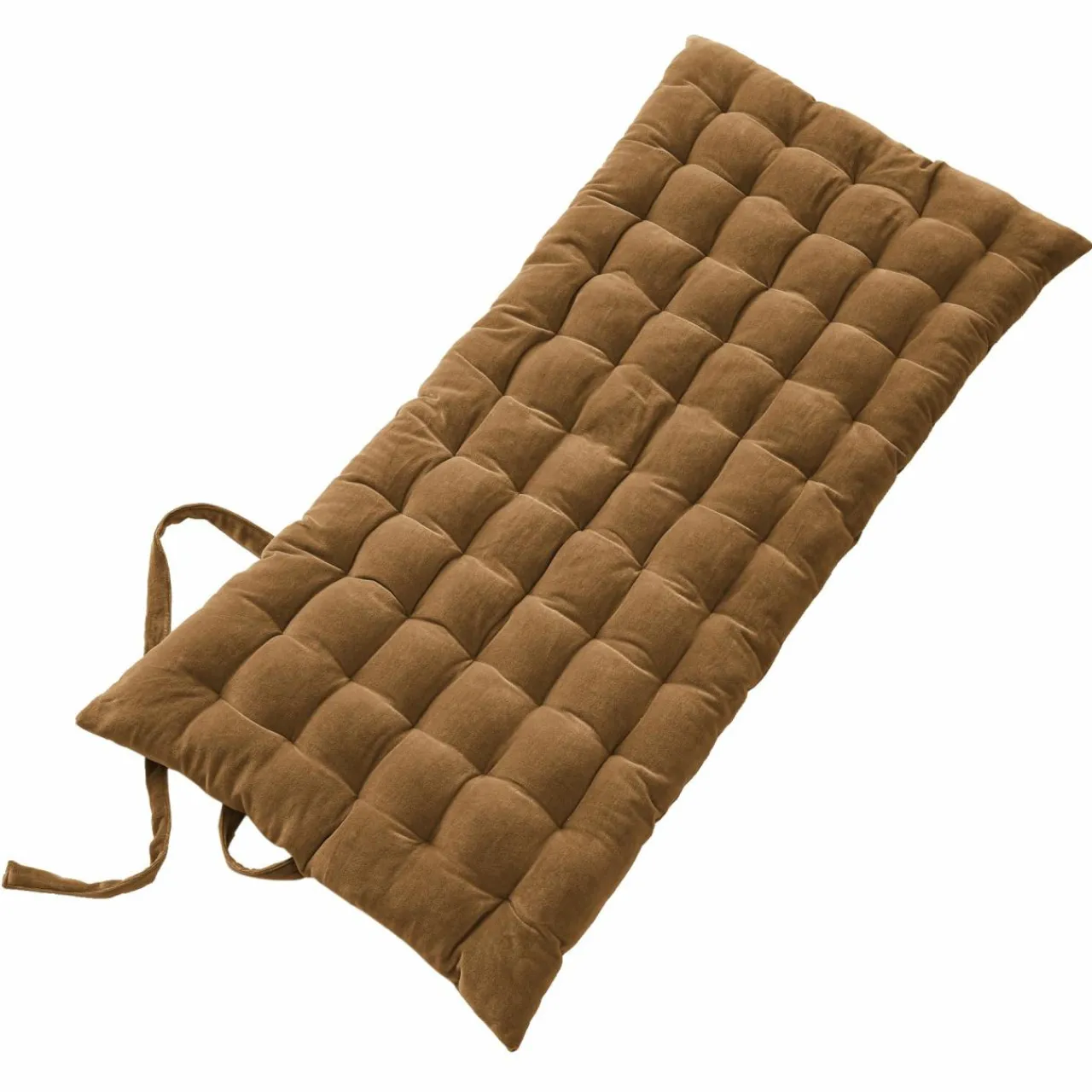 Coussin De Sol|EMINZA Matelas de sol velours de coton (60 x 120 cm) Victor Camel