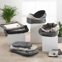 Panier, Coussin Et Plaid|LOVE STORY Matelas pour chat et chien Patchy L70 cm /Noir Gris