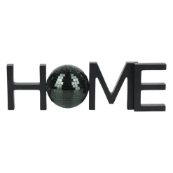 Objet Déco|OSTARIA Mot à poser en Bois Home Noir