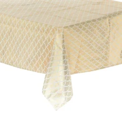 Nappe Et Chemin De Table|Feeric Lights & Christmas Nappe de Noël rectangulaire (140 x 240 cm) Artdéco Or