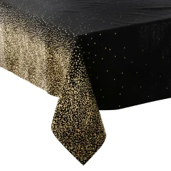 Nappe Et Chemin De Table|Feeric Lights & Christmas Nappe de Noël rectangulaire (140 x 360 cm) Leopard Noir