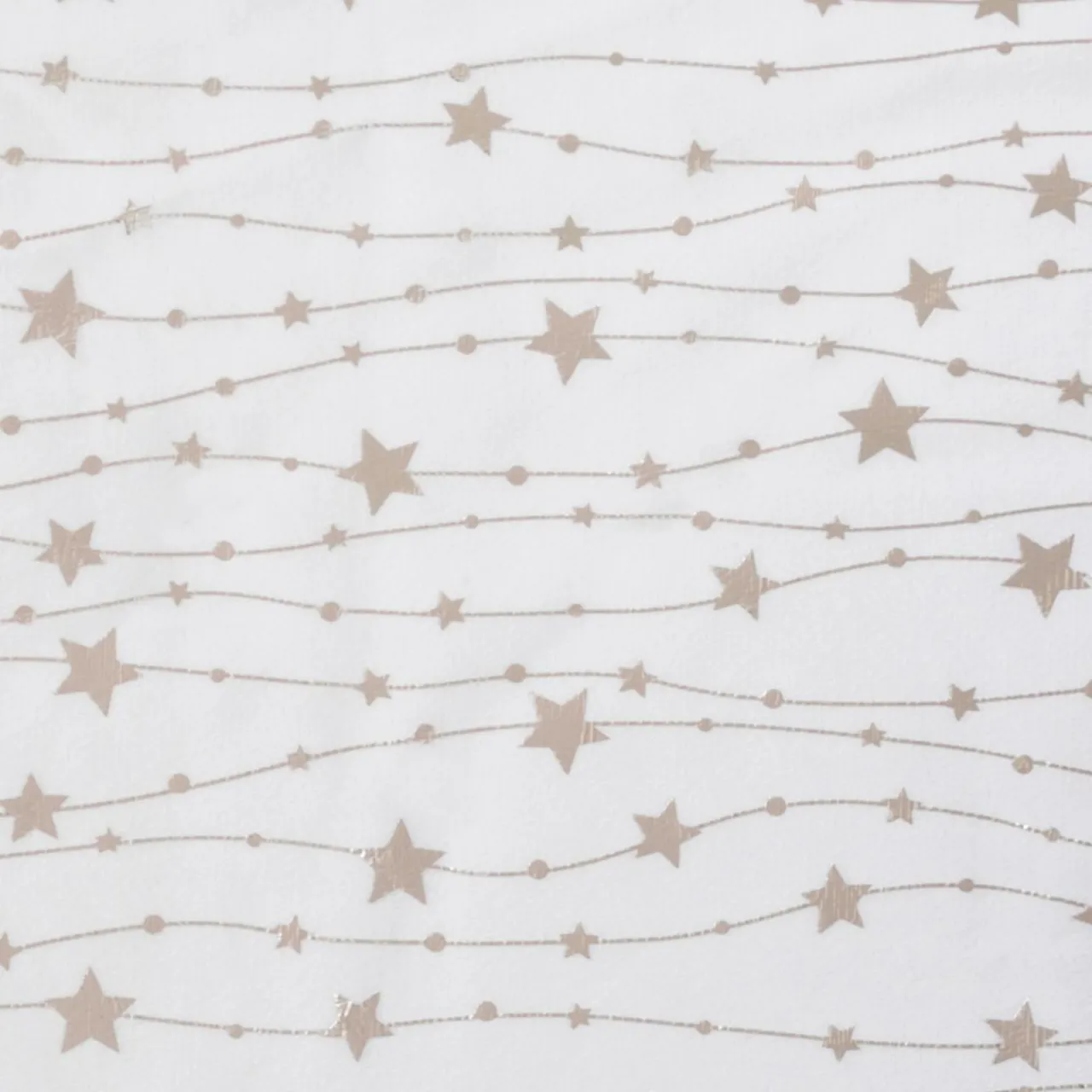 Nappe Et Chemin De Table|JJA Nappe de Noël rectangulaire (140 x 360 cm) Pluie d'étoiles he Blanc