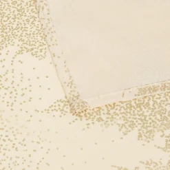 Nappe Et Chemin De Table|JJA Nappe de Noël rectangulaire (140 x 240 cm) Fêt de Sapin Or