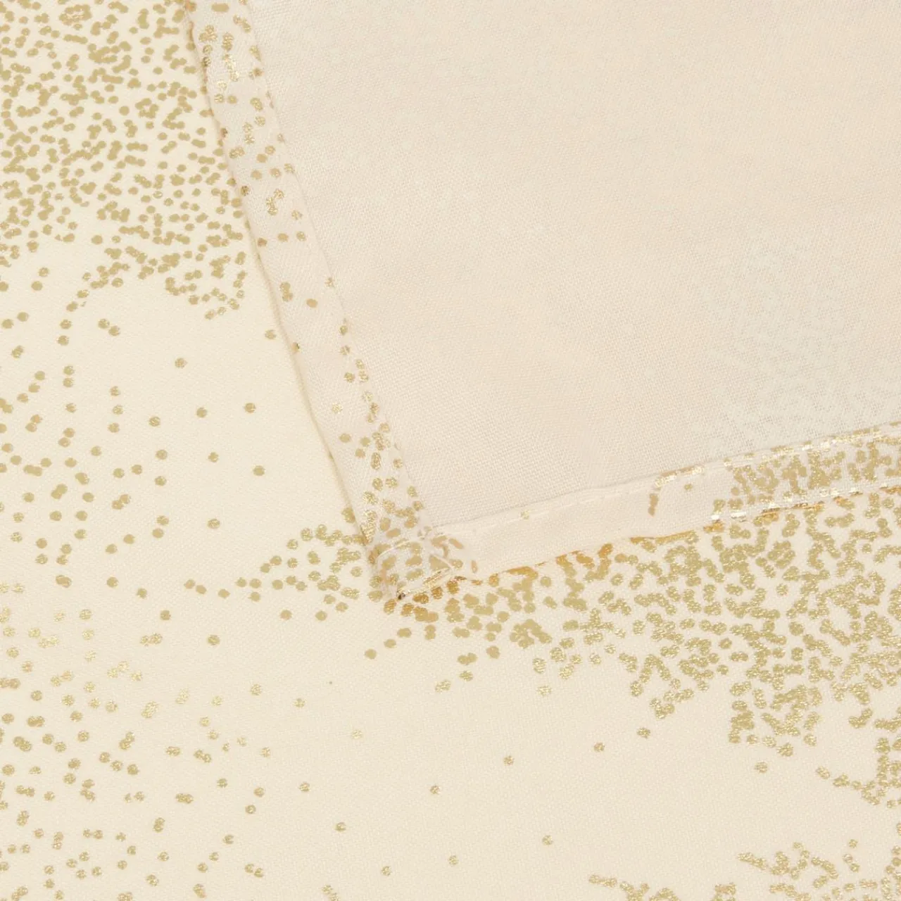 Nappe Et Chemin De Table|JJA Nappe de Noël rectangulaire (140 x 240 cm) Fêt de Sapin Or