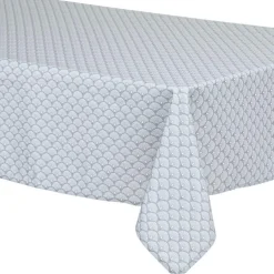 Nappe De Table|ATMOSPHERA Nappe rectangulaire anti tache (150 x 300 cm) Livia e Gris