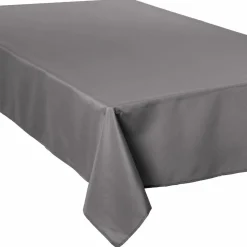 Nappe De Table|ATMOSPHERA Nappe rectangulaire anti tache (150 x 300 cm) Lina e Gris