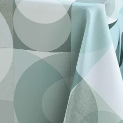 Nappe De Table|douceur d'intu017drieur Nappe rectangulaire anti tache (150 x 240 cm) Tessouro Vert sauge