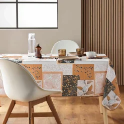 Nappe De Table|douceur d'intu017drieur Nappe rectangulaire anti tache (150 x 240 cm) Faya Multicolore