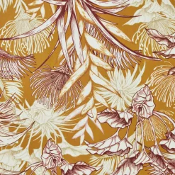 Nappe De Table|EMINZA Nappe rectangulaire coton enduit (150 x 350 cm) Granada Jaune moutarde